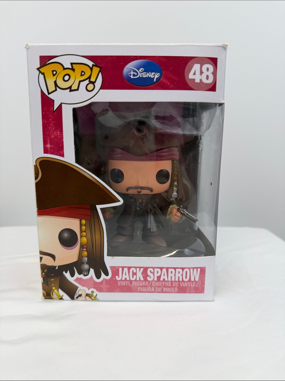 Funko Pop 2015 Disney Jack Sparrow #48 Pirates Caribbean Vaulted Vinyl Figure